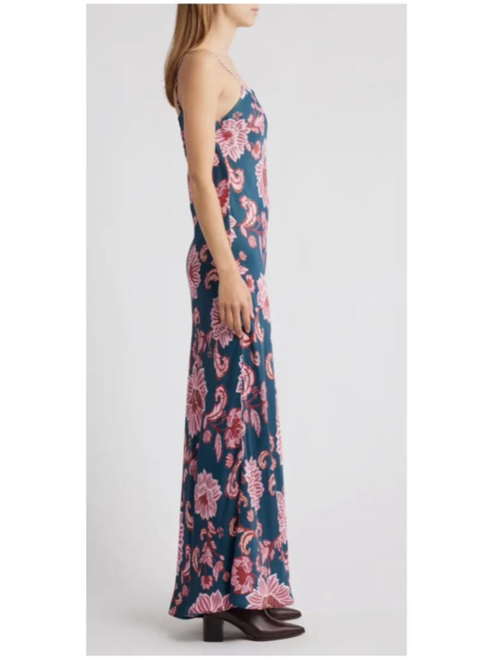 Farm Rio Flower Delicacy Paisley Slipdress|Size XL|NWT - Picture 5 of 9